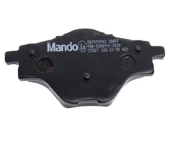 3 479 р. Колодки тормозные CITROEN C4 Grand Picasso задние (4шт.) MANDO MANDO mbf015942 MANDO mbf015942  с доставкой в г. Майкоп. Увеличить фотографию 3
