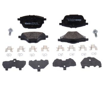 3 479 р. Колодки тормозные CITROEN C4 Grand Picasso задние (4шт.) MANDO MANDO mbf015942 MANDO mbf015942  с доставкой в г. Майкоп. Увеличить фотографию 1