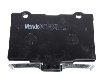 3 899 р. Колодки тормозные HONDA Accord (98-02),Civic (01-05),Legend (06-) передние (4шт.) MANDO MANDO mbf015958 MANDO mbf015958  с доставкой в г. Майкоп. Увеличить фотографию 4
