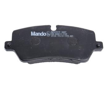 2 399 р. Колодки тормозные LAND ROVER Range Rover (12-) задние (4шт.) MANDO MANDO mbf015979  с доставкой в г. Майкоп. Увеличить фотографию 3
