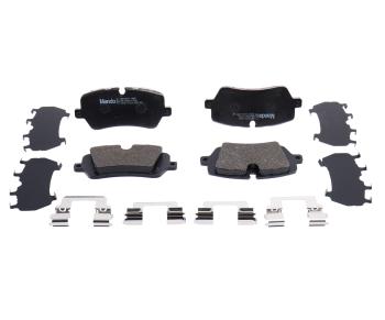 2 399 р. Колодки тормозные LAND ROVER Range Rover (12-) задние (4шт.) MANDO MANDO mbf015979  с доставкой в г. Майкоп. Увеличить фотографию 1