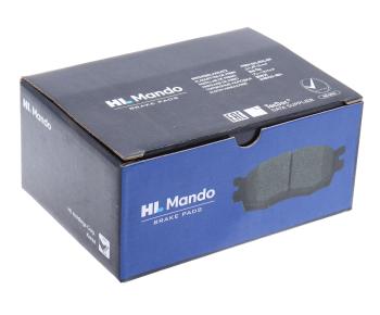 1 549 р. Колодки тормозные FORD Fiesta (95-01-),Fusion (01-) MAZDA 2 (03-),121 (96-) передние (4шт.) MANDO MANDO mpf10 MANDO mpf10  с доставкой в г. Майкоп. Увеличить фотографию 5