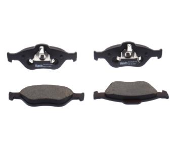 1 549 р. Колодки тормозные FORD Fiesta (95-01-),Fusion (01-) MAZDA 2 (03-),121 (96-) передние (4шт.) MANDO MANDO mpf10 MANDO mpf10  с доставкой в г. Майкоп. Увеличить фотографию 1
