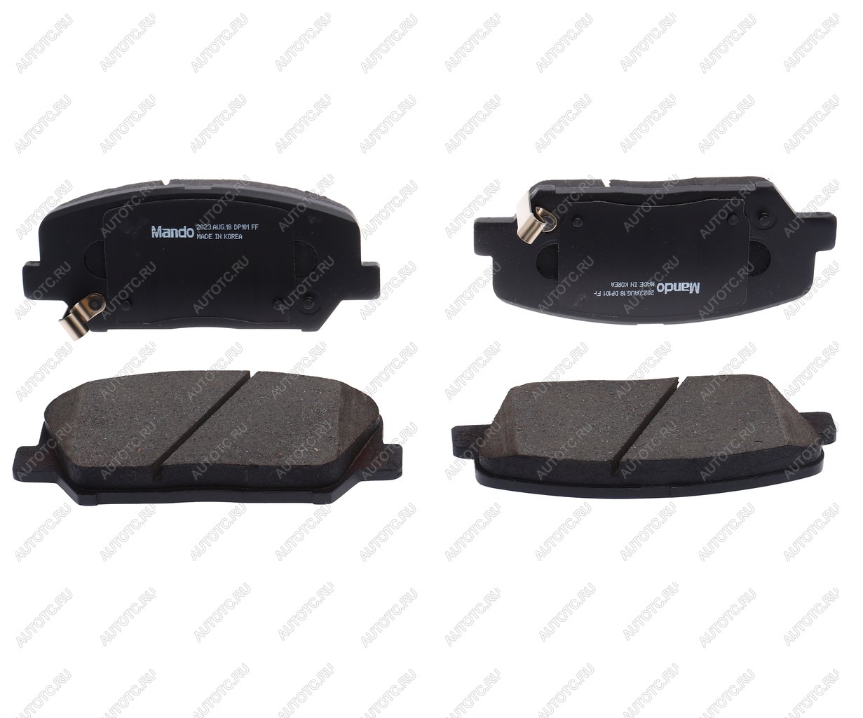 1 099 р. Колодки тормозные HYUNDAI i40 KIA Optima,Ceed (12-) передние (R16) (4шт.) MANDO MANDO mph48ns  с доставкой в г. Майкоп