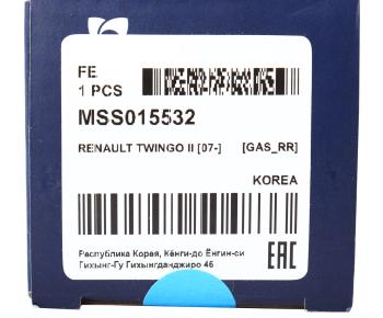 3 099 р. Амортизатор RENAULT Twingo (07-) задний левыйправый газовый MANDO MANDO mss015532  с доставкой в г. Майкоп. Увеличить фотографию 3
