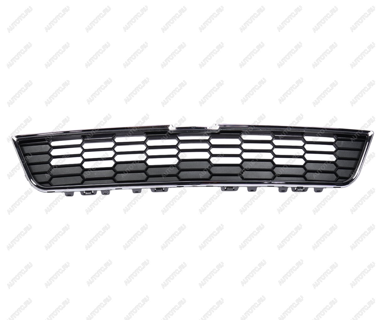 2 299 р. Решетка радиатора CHEVROLET Aveo (13-) верхняя (хром) NSP NSP nsp0196694759  с доставкой в г. Майкоп