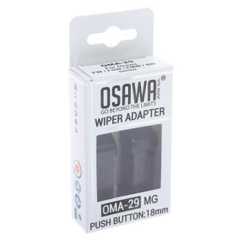 176 р. Адаптер щетки стеклоочистителя Slim Top (PUSH BUTTON) 18мм комплект (2шт.) OSAWA OSAWA oma29  с доставкой в г. Майкоп. Увеличить фотографию 3