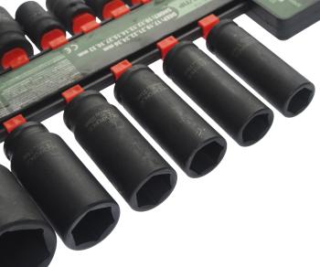3 499 р. Набор головок ударных 12 комбинированных 14 предметов ROCKFORCE ROCKFORCE rf-4149mpb  с доставкой в г. Майкоп. Увеличить фотографию 3