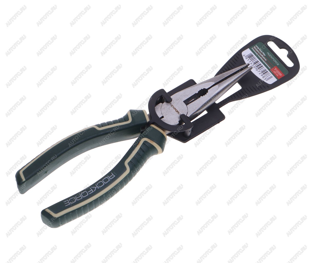 579 р. Тонкогубцы 200мм комбинированные с держателем ROCKFORCE ROCKFORCE rf-610200d  с доставкой в г. Майкоп