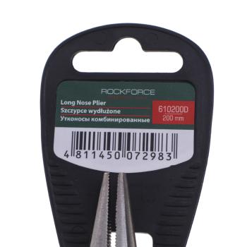 579 р. Тонкогубцы 200мм комбинированные с держателем ROCKFORCE ROCKFORCE rf-610200d  с доставкой в г. Майкоп. Увеличить фотографию 3