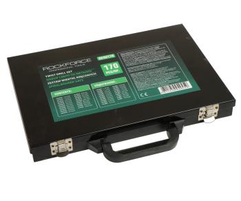 8 199 р. Набор сверл по металлу 1.0-10.0мм 170 предметов в кейсе ROCKFORCE ROCKFORCE rf-924u170  с доставкой в г. Майкоп. Увеличить фотографию 3