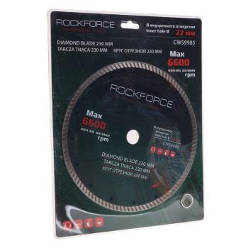 1 769 р. Круг отрезной по металлу 230x22мм в блистере ROCKFORCE ROCKFORCE rf-cw59985  с доставкой в г. Майкоп. Увеличить фотографию 1