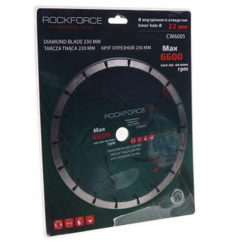 1 769 р. Круг отрезной по металлу 230x22мм в блистере ROCKFORCE ROCKFORCE rf-cw6005  с доставкой в г. Майкоп. Увеличить фотографию 1