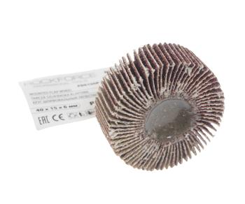 101 р. Круг шлифовальный лепестковый 40х15х6мм (№100) ROCKFORCE ROCKFORCE rf-fd6100р  с доставкой в г. Майкоп. Увеличить фотографию 3