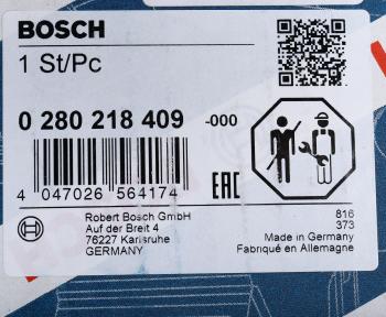18 999 р. Датчик массового расхода воздуха LAND ROVER Range Rover (02-12) BOSCH BOSCH 0280218409 BOSCH 0280218409  с доставкой в г. Майкоп. Увеличить фотографию 6