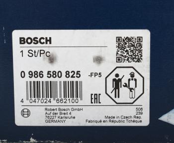 9 699 р. Насос топливный MERCEDES A (W168) BOSCH BOSCH 0986580825  с доставкой в г. Майкоп. Увеличить фотографию 6