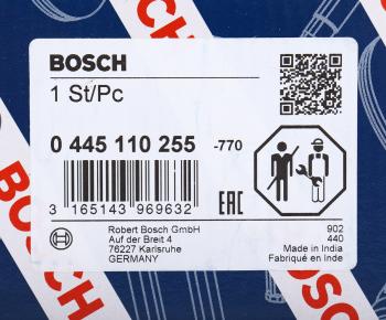 21 949 р. Форсунка HYUNDAI Accent (06-) KIA Ceed (06-) топливная BOSCH BOSCH 0445110255 BOSCH 0445110255  с доставкой в г. Майкоп. Увеличить фотографию 4
