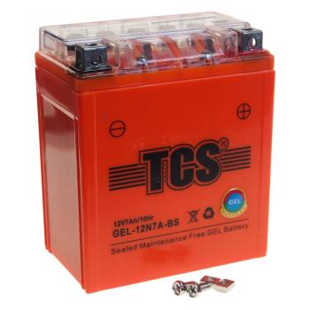 2 559 р. Аккумулятор TCS GEL 7Ач TCS 6ст7 gel-12n7a-bs  с доставкой в г. Майкоп. Увеличить фотографию 1