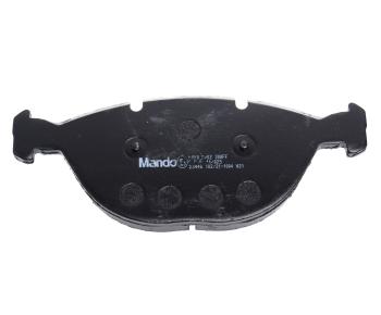 4 999 р. Колодки тормозные BMW X5 E53 (02-) (4.44.8) передние (4шт.) MANDO MANDO mbf015402  с доставкой в г. Майкоп. Увеличить фотографию 3