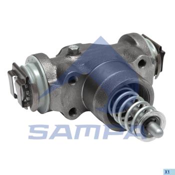 9 499 р. Цилиндр тормозной задний MAN левый/правый SAMPA SAMPA 025.257 SAMPA 025.257  с доставкой в г. Майкоп. Увеличить фотографию 1