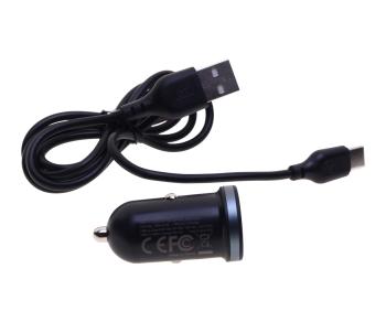 729 р. Устройство зарядное в прикуриватель 1USB + 1 Type C 12V XO XO cc56 black  с доставкой в г. Майкоп. Увеличить фотографию 3