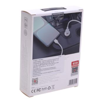 679 р. Устройство зарядное в прикуриватель 1USB + 1 Type C 12V XO XO cc56 white  с доставкой в г. Майкоп. Увеличить фотографию 4