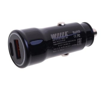 569 р. Устройство зарядное в прикуриватель 1USB + 1 Type C 12V WIIIX WIIIX ucc-5-2-01-qcpd-ant  с доставкой в г. Майкоп. Увеличить фотографию 1