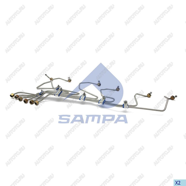 4 399 р. Трубка топливная MAN комплект SAMPA SAMPA 020.707  с доставкой в г. Майкоп