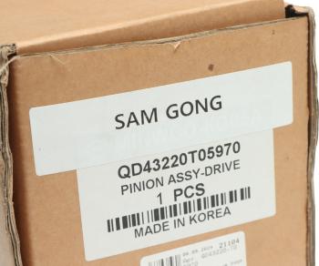 15 649 р. Вал КПП HYUNDAI HD65,78 дв.D4GA (M035S5) первичный SAMGONG SAMGONG qd43220-t05970  с доставкой в г. Майкоп. Увеличить фотографию 5