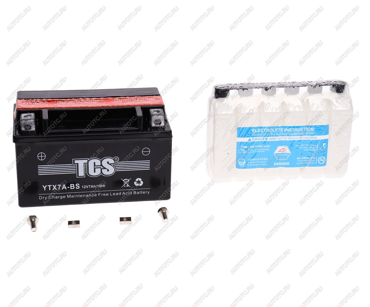 2 789 р. Аккумулятор TCS AGM 7Ач TCS 6ст7 ytx7a-bs  с доставкой в г. Майкоп