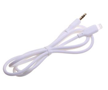 319 р. Переходник iPhone (5-) на jack 3.5 BOROFONE BOROFONE bl18 белый  с доставкой в г. Майкоп. Увеличить фотографию 2