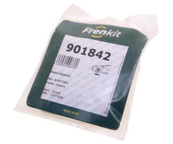 1 049 р. Пластина NISSAN Tiida (07-) колодок тормозных передних противоскрипная FRENKIT FRENKIT 901842  с доставкой в г. Майкоп. Увеличить фотографию 3