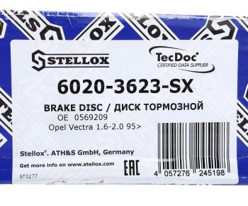 2 369 р. Диск тормозной OPEL Vectra B (95-03) передний (1шт.) STELLOX STELLOX 6020-3623-sx  с доставкой в г. Майкоп. Увеличить фотографию 5