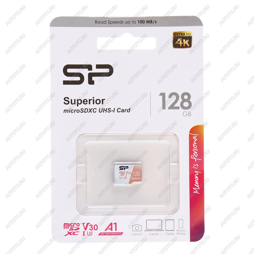 1 599 р. Карта памяти 128GB MicroSD class 10 SILICON POWER SILICON POWER sp128gbstxdv3v20  с доставкой в г. Майкоп