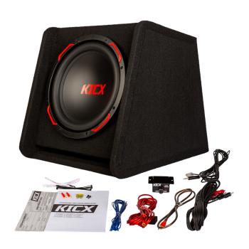 17 349 р. Сабвуфер корпусной активный 12 (30см) 350Вт KICX KICX gt305bpa  с доставкой в г. Майкоп. Увеличить фотографию 1
