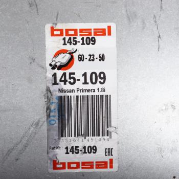 13 399 р. Глушитель NISSAN Primera (01-07) задняя часть BOSAL BOSAL 145-109  с доставкой в г. Майкоп. Увеличить фотографию 4