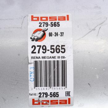 14 549 р. Глушитель RENAULT Megane (08-) задняя часть BOSAL BOSAL 279-565  с доставкой в г. Майкоп. Увеличить фотографию 3