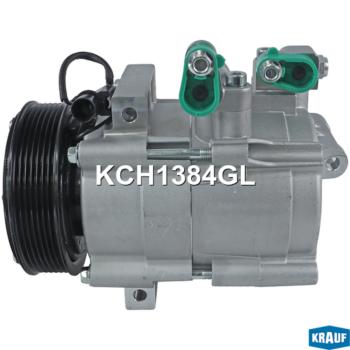 25 399 р. Компрессор GEELY Emgrand (13-) кондиционера KRAUF KRAUF kch1384gl  с доставкой в г. Майкоп. Увеличить фотографию 6