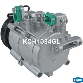 25 399 р. Компрессор GEELY Emgrand (13-) кондиционера KRAUF KRAUF kch1384gl  с доставкой в г. Майкоп. Увеличить фотографию 2