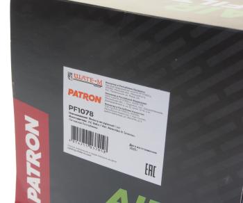 759 р. Фильтр воздушный MERCEDES A (W168) (1.41.62.0) PATRON PATRON pf1078  с доставкой в г. Майкоп. Увеличить фотографию 2
