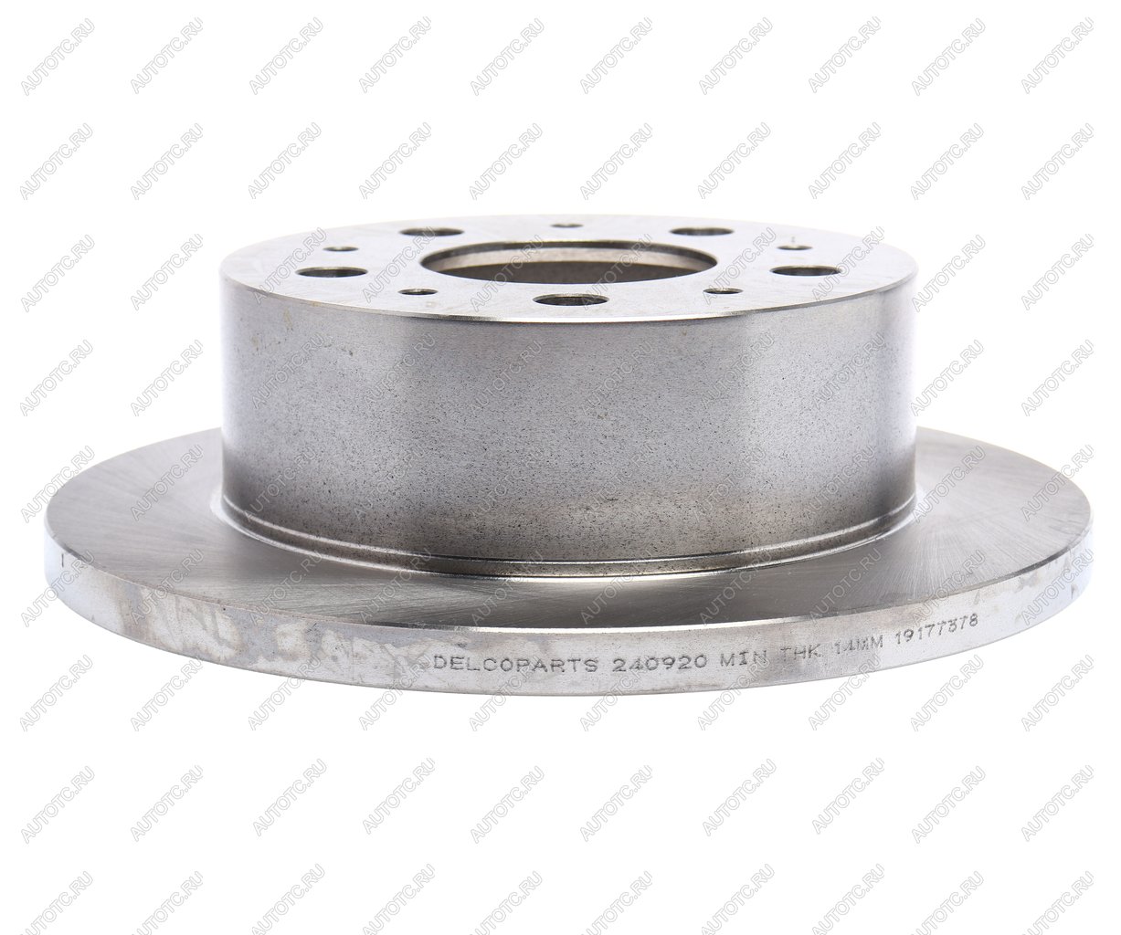 3 089 р. Диск тормозной PEUGEOT Boxer (02-) CITROEN Jumper (02-) FIAT Ducato (02-) задний (1шт.) DELCOPARTS DELCOPARTS 19177378  с доставкой в г. Майкоп