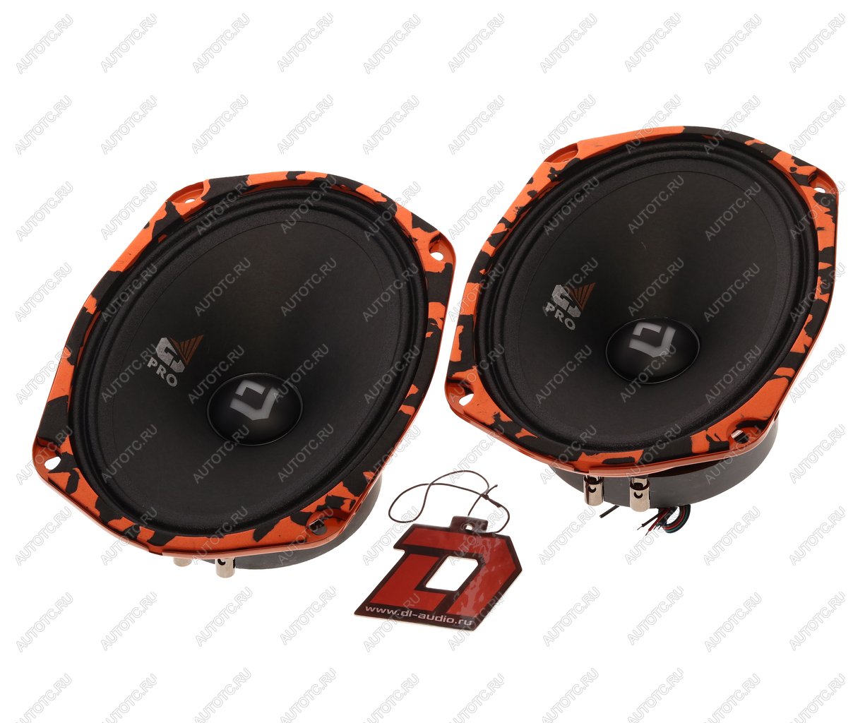 5 999 р. Колонки среднечастоные 6х9 (16х23см) 140Вт DL AUDIO DL AUDIO gryphon pro 69 se  с доставкой в г. Майкоп