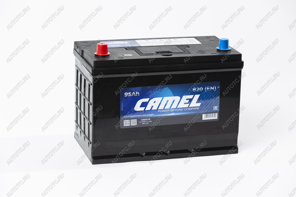 12 499 р. Аккумулятор CAMEL Asia 95Ач CAMEL 6ст95(1) 125d31r  с доставкой в г. Майкоп