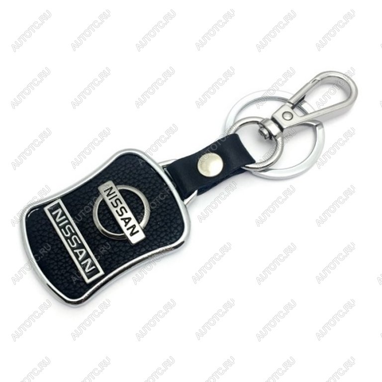 191 р. Брелок NISSAN металл, кожа MASHINOKOM MASHINOKOM bmk 002  с доставкой в г. Майкоп