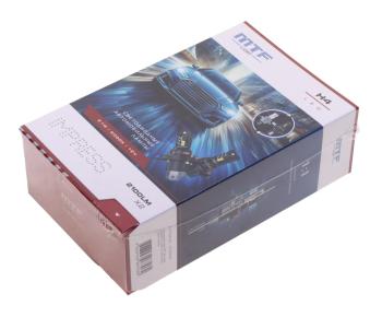 4 299 р. Лампа светодиодная 12V H4 P43t бокс (2шт.) MTF MTF ht04k6  с доставкой в г. Майкоп. Увеличить фотографию 3