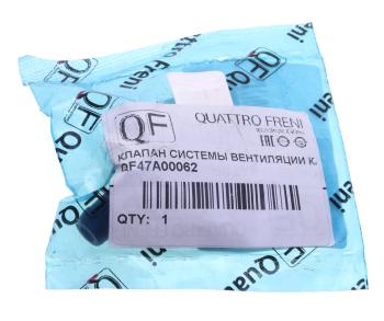 1 499 р. Клапан MITSUBISHI вентиляции картера QUATTRO FRENI QUATTRO FRENI qf47a00062  с доставкой в г. Майкоп. Увеличить фотографию 3