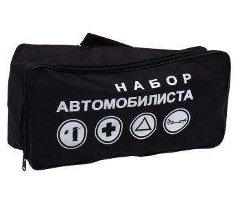 1 999 р. Набор автомобилиста (огнетушитель ОП-2,аптечка но,знак,трос 2.5т без крюков,перчатки) аварийный NO NAME максима №2 но (сумка с липучкой)  с доставкой в г. Майкоп. Увеличить фотографию 6