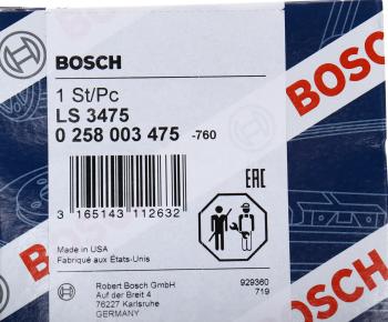 8 749 р. Датчик кислорода универсальный 4 контакта BOSCH BOSCH 0258003475  с доставкой в г. Майкоп. Увеличить фотографию 5
