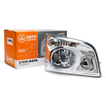 8 999 р. Фара блок ГАЗон Next правая AVTOELECTRICA AVTOELECTRICA с41r11.3711012 ae (фг026 ае)  с доставкой в г. Майкоп. Увеличить фотографию 1