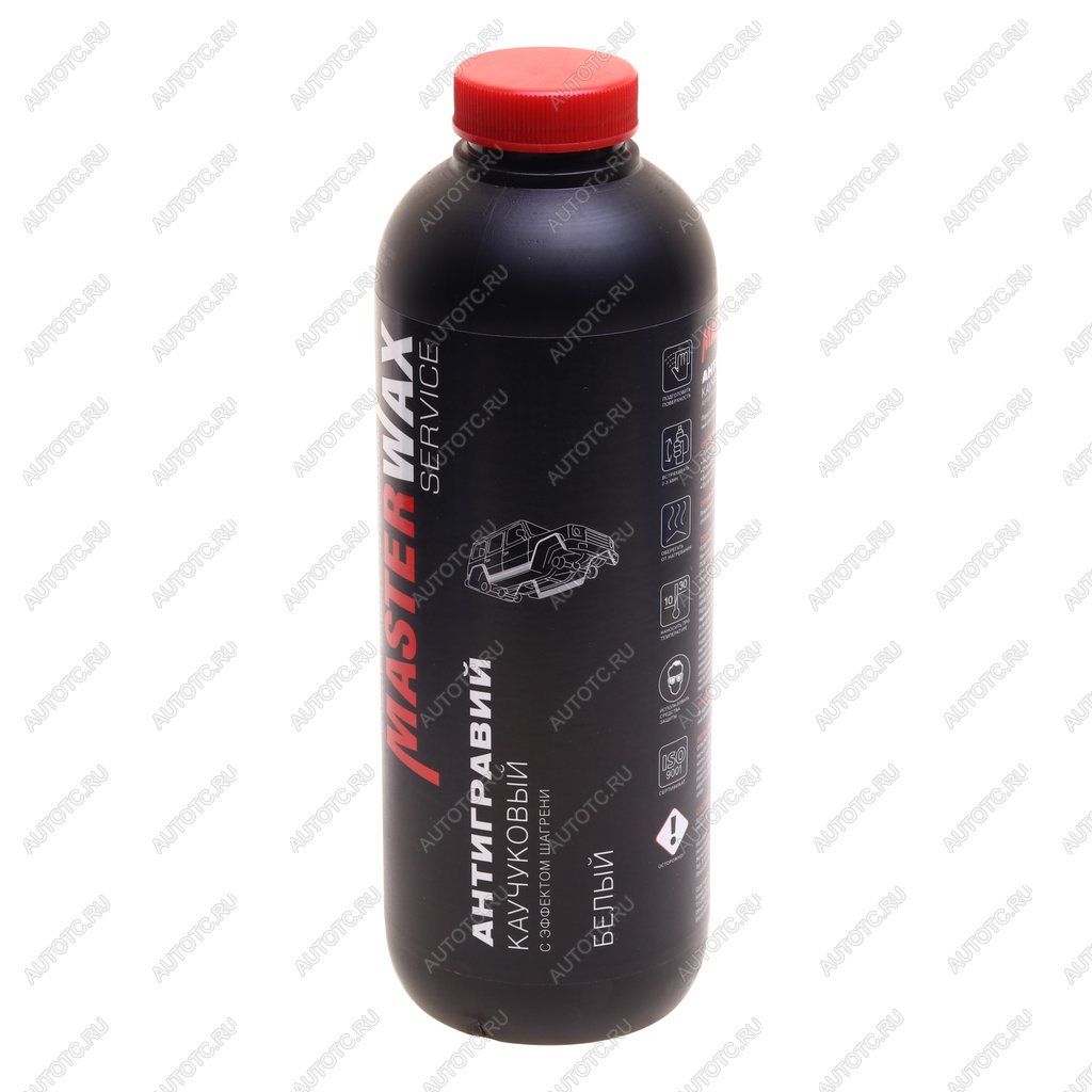 759 р. Антигравий белый 1л с эффектом шагрени в пластике MASTERWAX MASTERWAX mw030902  с доставкой в г. Майкоп